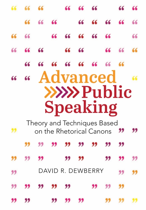 Cover image for book Advanced Public Speaking