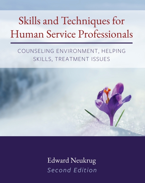 Cover image for book Skills and Techniques for Human Service Professionals ebook plus Active Learning courseware