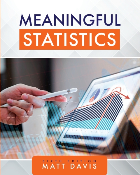 Cover image for book Meaningful Statistics ebook plus Active Learning courseware