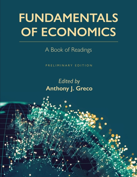 Cover image for book Fundamentals of Economics