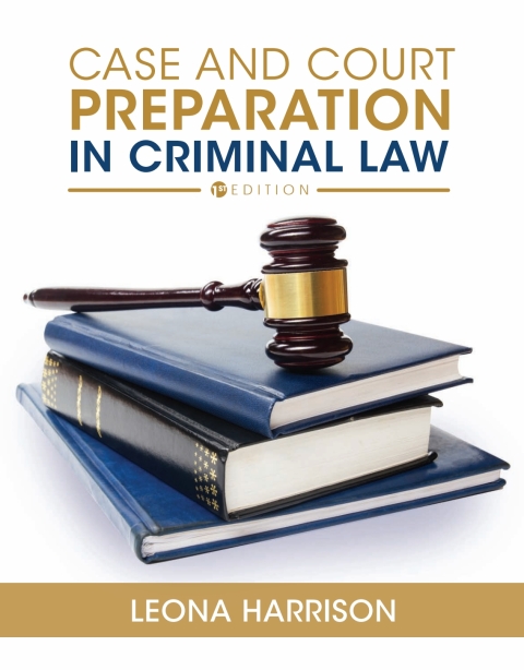 Cover image for book Case and Court Preparation in Criminal Law
