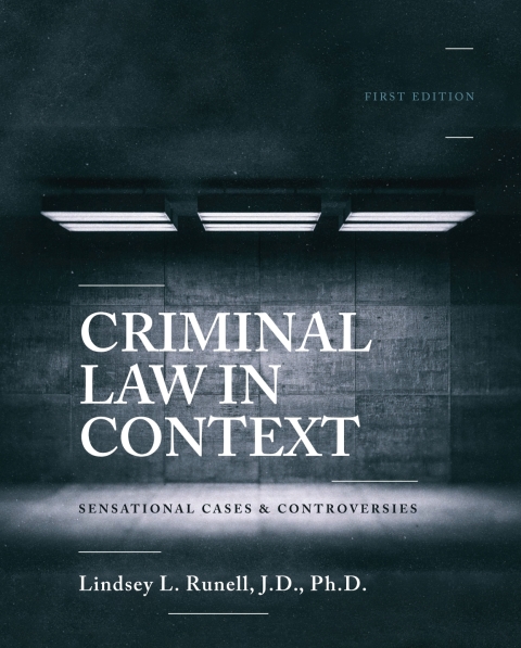 Cover image for book Criminal Law in Context: Sensational Cases and Controversies