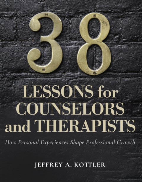 Cover image for book 38 Lessons for Counselors and Therapists