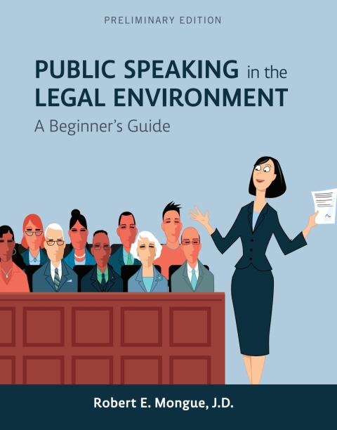Cover image for book Public Speaking in the Legal Environment