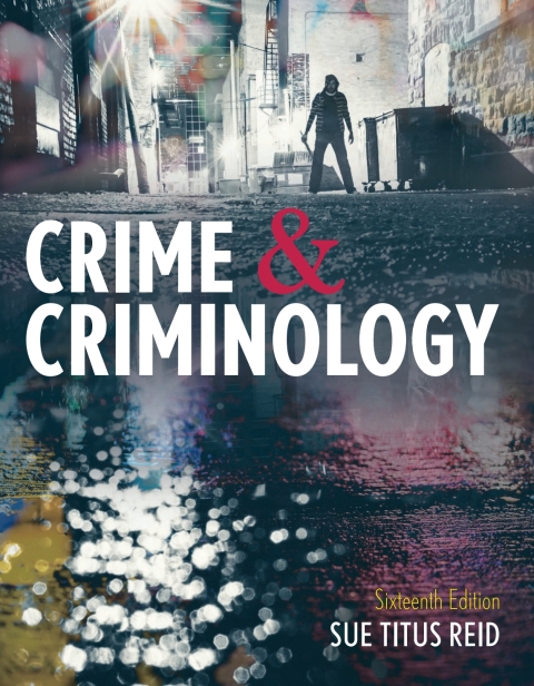Cover image for book Crime & Criminology