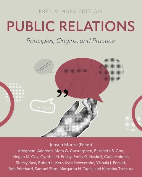 Public Relations Principles Origins Practice