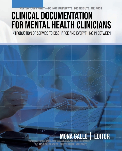 Cover image for book Clinical Documentation for Mental Health Clinicians
