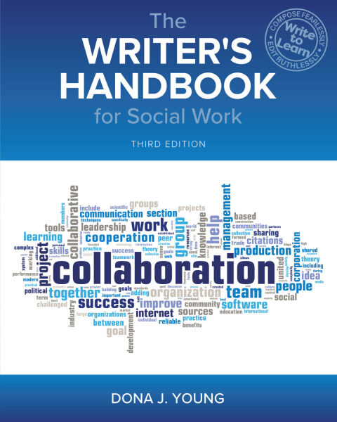 Cover image for book The Writer's Handbook for Social Work