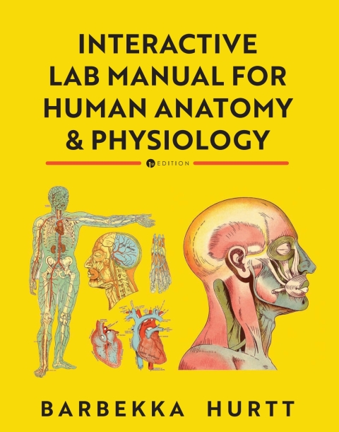 Cover image for book Interactive Lab Manual for Human Anatomy and Physiology
