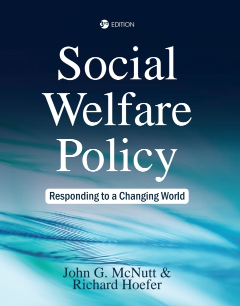 Cover image for book Social Welfare Policy