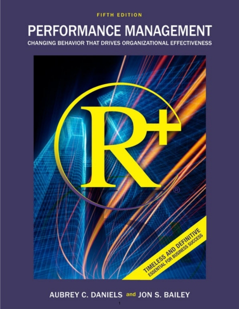 Cover image for book Performance Management: Changing Behavior that Drives Organizational Effectiveness