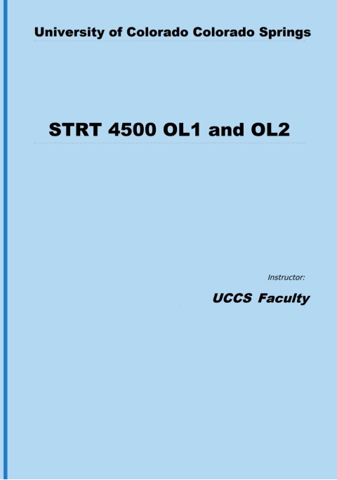 Cover image for book STRT 4500 OL1 and OL2