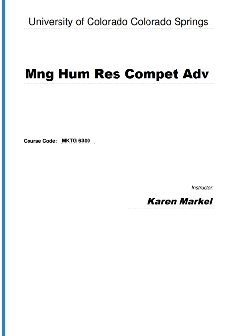Cover image for book MGMT 6300