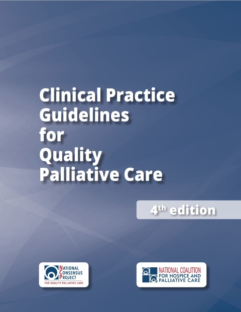 Cover image for book NURS 3580: Clinical Practice Guidelines for Quality Palative Care