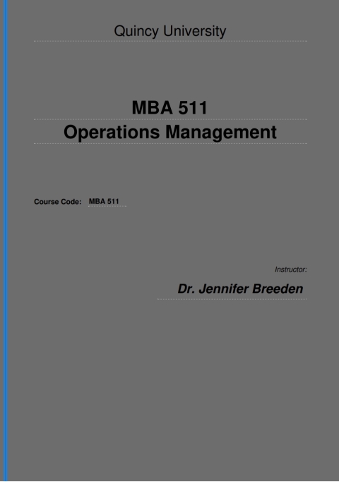 Cover image for book MGT 511