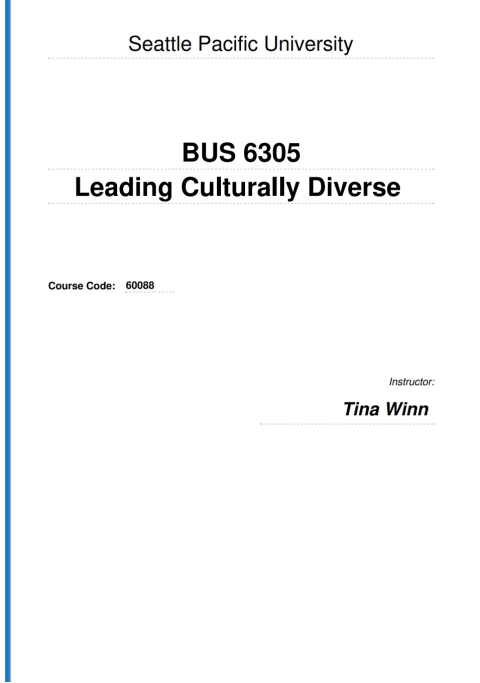 Cover image for book BUS 6305: Section 60088