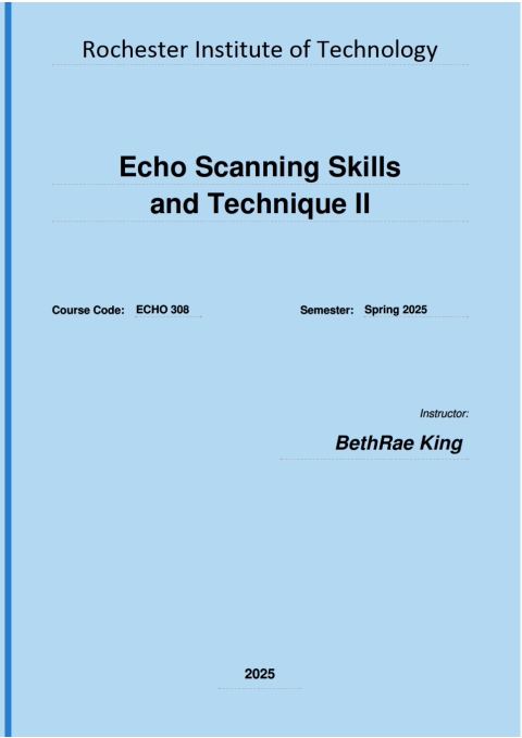 Cover image for book ECHO 308