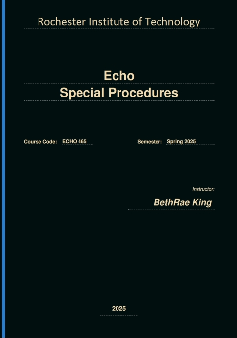 Cover image for book ECHO 465