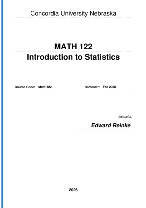Cover image for book Math 122