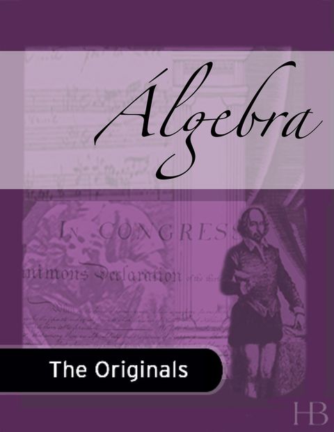 Cover image for book Álgebra