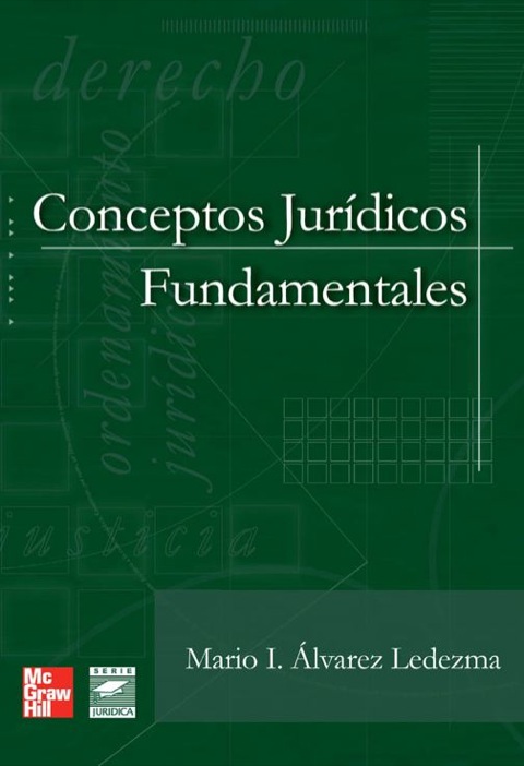 Cover image for book CONCEPTOS JURIDICOS FUNDAMENTALES