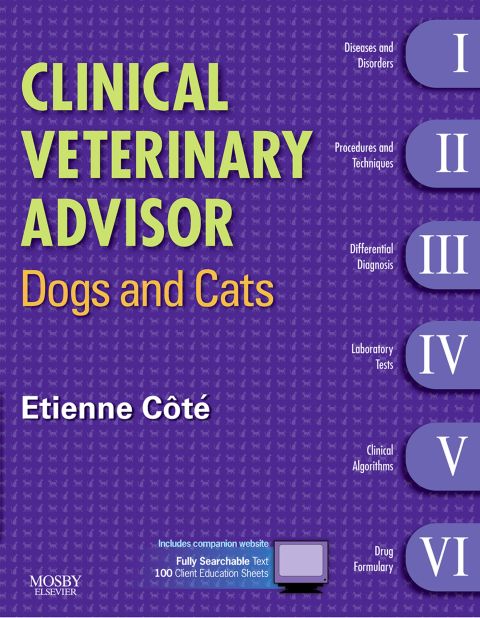 Cover image for book Clinical Veterinary Advisor: Dogs and Cats