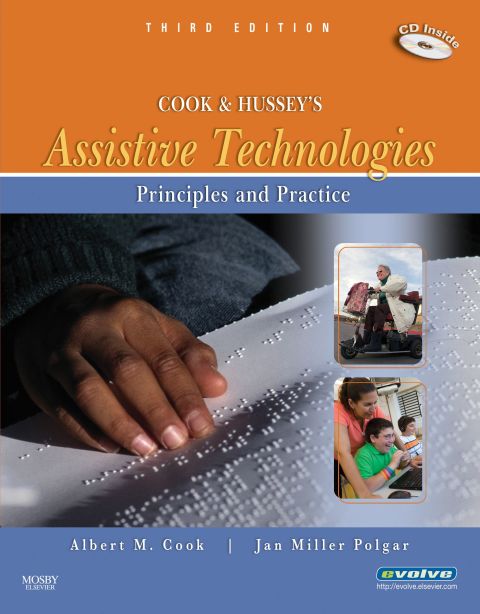 Cover image for book Cook and Hussey's Assistive Technologies: Principles and Practice