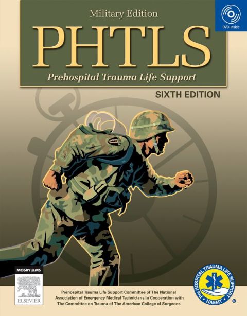 Cover image for book PHTLS: Prehospital Trauma Life Support (Military)