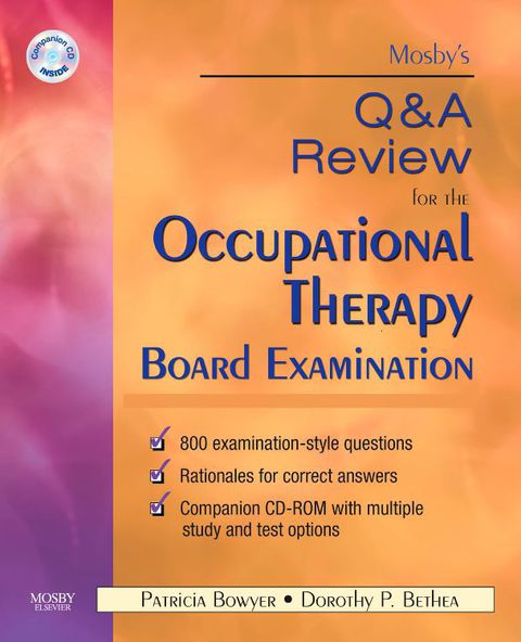 Cover image for book Mosby's Q&A Review for the Occupational Therapy Board Examination