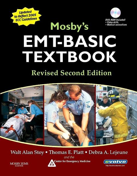 Cover image for book Mosby's EMT-Basic Textbook - Revised Reprint