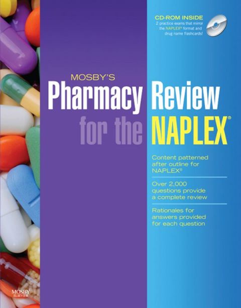 Cover image for book Mosby's Pharmacy Review for the NAPLEX®