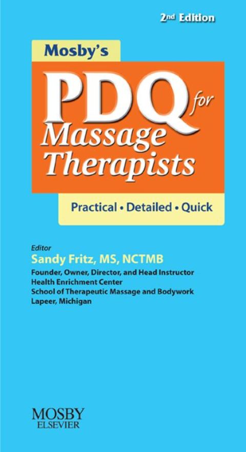 Cover image for book Mosby's PDQ for Massage Therapists