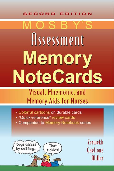 Cover image for book Mosby's Assessment Memory NoteCards