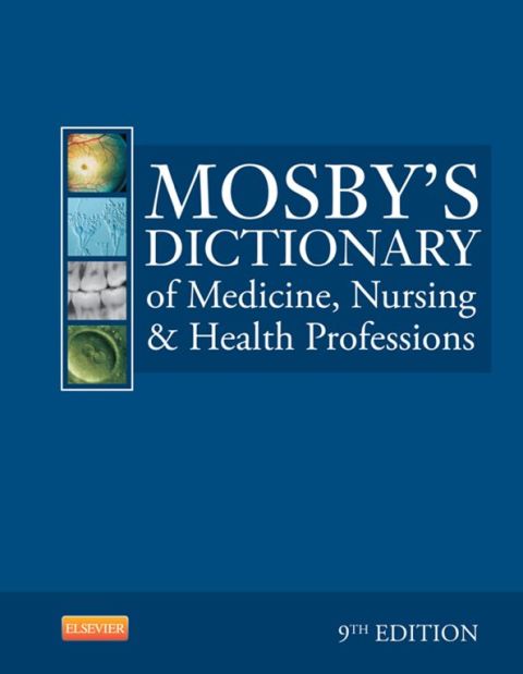 Cover image for book Mosby's Dictionary of Medicine, Nursing & Health Professions
