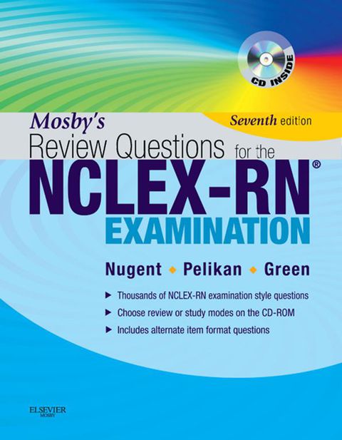 Mosby's Rev.Ques.F/Nclex Rn W/Cd
