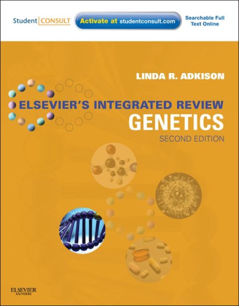 Cover image for book Elsevier's Integrated Review Genetics