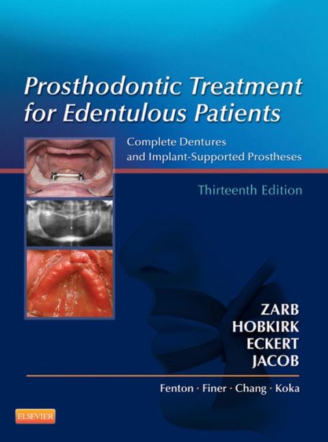 Cover image for book Prosthodontic Treatment for Edentulous Patients