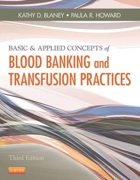 Cover image for book Basic & Applied Concepts of Blood Banking and Transfusion Practices
