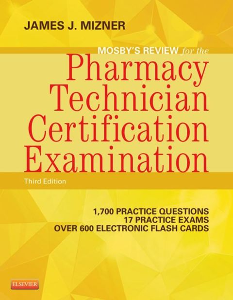Cover image for book Mosby's Review for the Pharmacy Technician Certification Examination