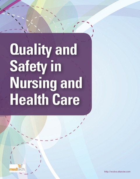 Cover image for book Quality and Safety in Nursing and Health Care