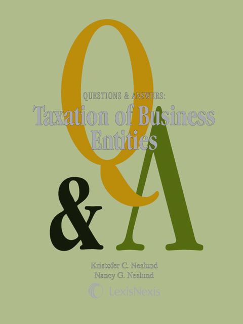 Cover image for book Questions & Answers: Taxation of Business Entities