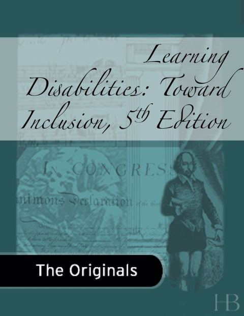 Cover image for book Learning Disabilities