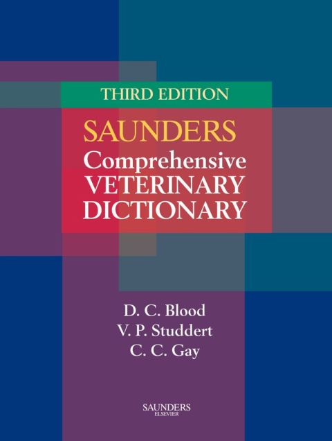 Cover image for book Saunders Comprehensive Veterinary Dictionary
