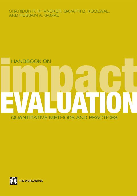 Cover image for book Handbook on Impact Evaluation: Quantitative Methods and Practices