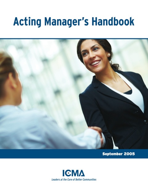Cover image for book Acting Manager's Handbook