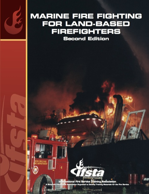 Cover image for book Marine Fire Fighting for Land-Based Firefighters