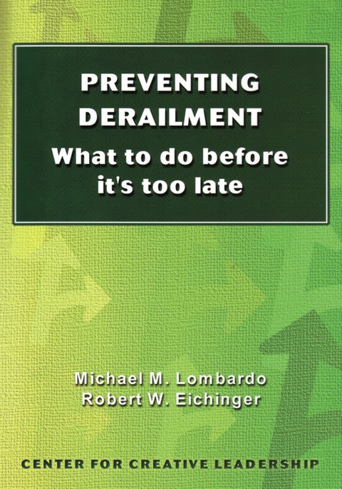 Cover image for book Preventing Derailment: What to Do Before It's Too Late