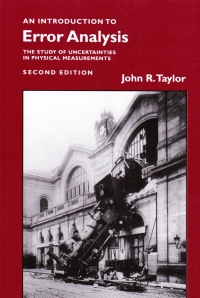 صورة الغلاف: An Introduction to Error Analysis:The Study of Uncertainties in Physical Measurements 2nd edition 9780935702750