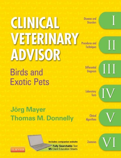 Cover image for book Clinical Veterinary Advisor: Birds and Exotic Pets