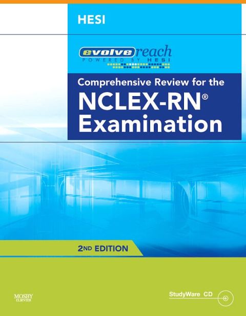 Cover image for book Evolve Reach Testing and Remediation Comprehensive Review for the NCLEX-RN Examination
